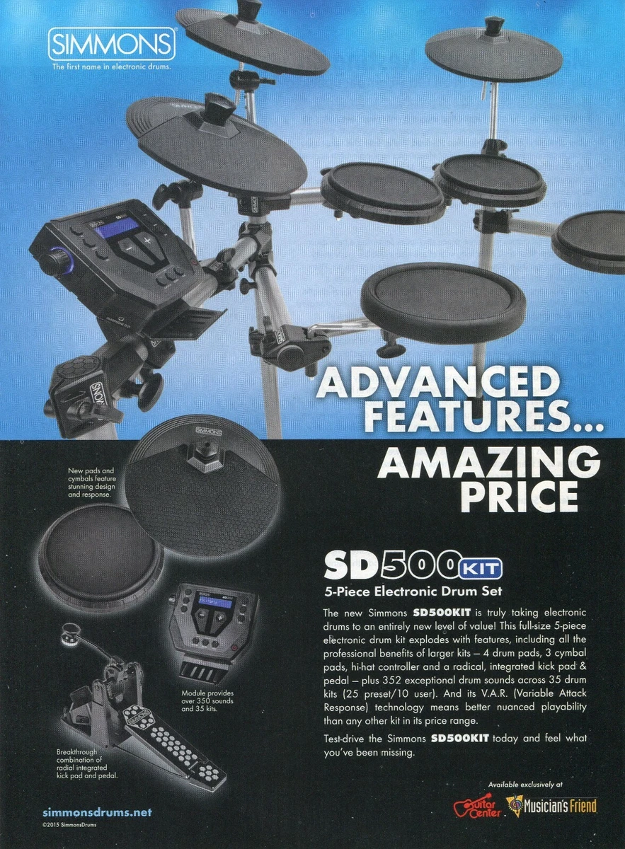Simmons 350 electric drum set deals