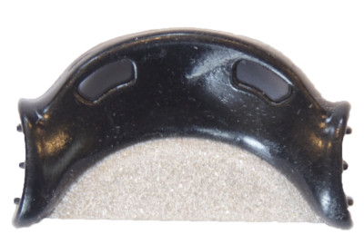 QwikStrip Single-Sided Extra-Coarse Abrasive Strips, 10/Pk - Black