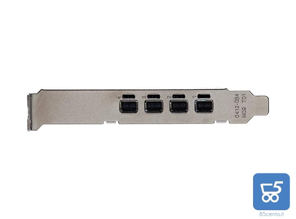 Nvidia Quadro NVS 510 4 uscite simultanee Mini DisplayPort 2GB DDR3 PCI EXPRESS - Immagine 2 di 2