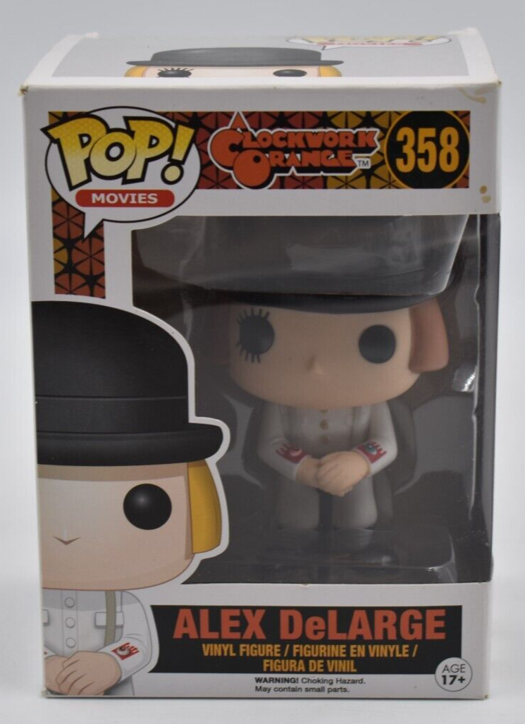 Pop Movies: Clockwork Orange Alex DeLarge #358 Funko Pop With