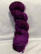 Madelinetosh Hand Dyed Yarn Skeins Purple Super Fine (Read Description)￼
