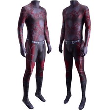 Drax the Destroyer Jumpsuit Gotg Bodysuit Cosplay Suit Halloween Costume Props