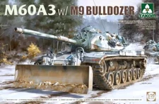 1/35 Takom #2137 M60A3 W/M9 Bulldozer Blade