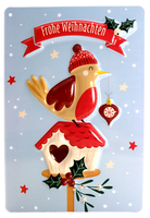 Karte Weihnachten 3D Weihnachtskarte GlüCkwunschkarte Frohe Weihnacht GrußKarte