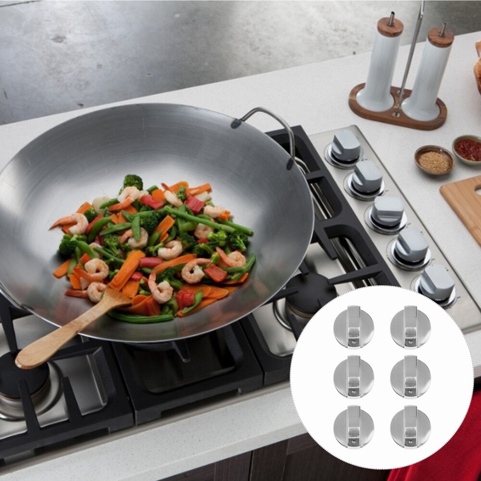 6 PCS Ge Toaster Oven Gas Cooker Knobs Hob Covers for Cookers eBay