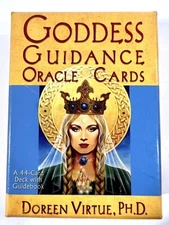 Goddess Guidance Oracle Deck: 44 Oracle Cards and Guidebook, Doreen Virtue