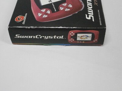 WS -- Swan Crystal Console Wine Red -- Box. WonderSwan