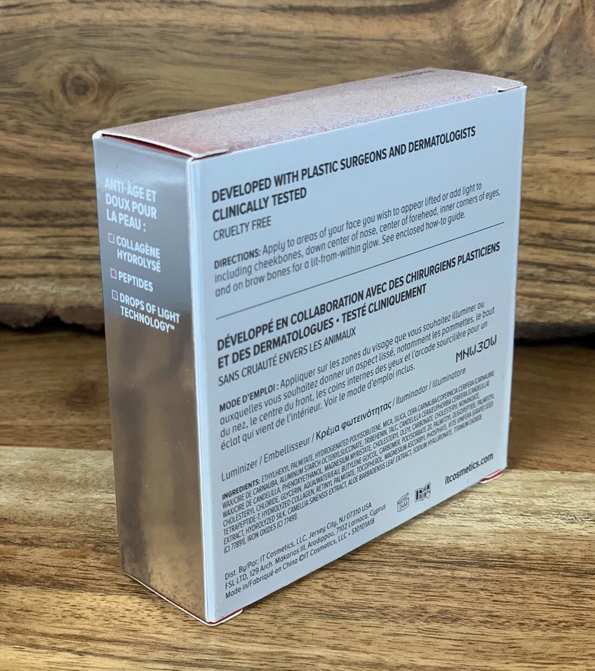 IT Hello Light Creme Anti-Aging Luminizer Radiance 0.23 oz New In Box - Image 2 of 4