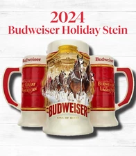 2024 Budweiser Holiday Stein