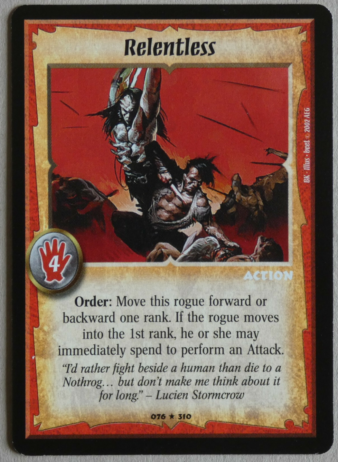 Warlord CCG Black Knives Rare & Foil Cards Part 2/2 TCG eBay