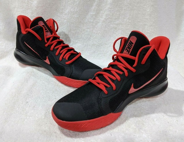 nike precision 3 black and red
