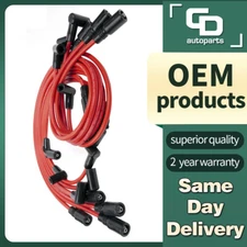 32833 9 X Spark Plug Wires for 1996-14 Chevy GMC Vortec 4.3L V6 High Performance