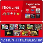 Nintendo Switch Online Expansion Pack • 12 Month Membership [For Switch 1 + 2]