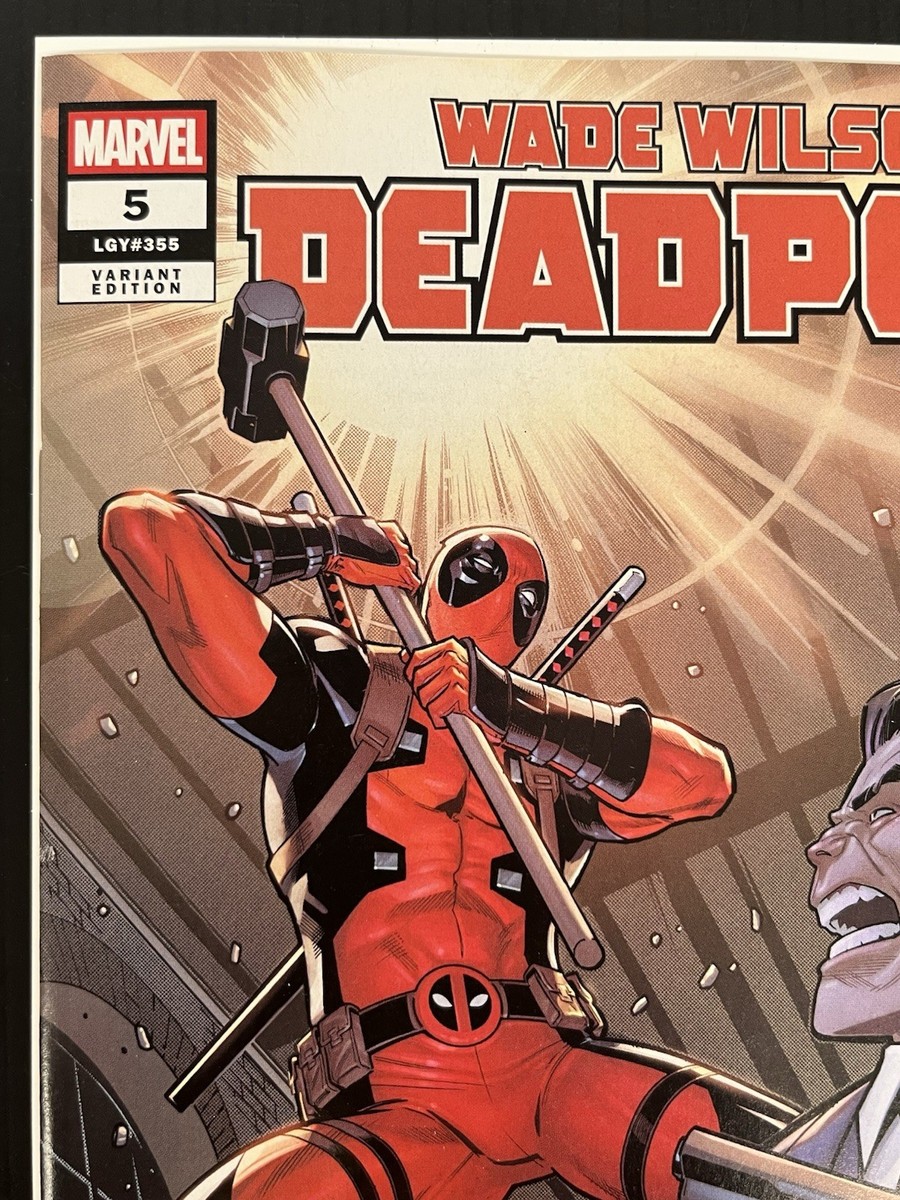 Wade Wilson Deadpool #5 1:25 Medina Var NM Marvel Comics 2026 IN