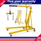 ✅Engine Hoist with Lever 2 Ton Folding Cherry Picker Engine Hoist Heavy Duty