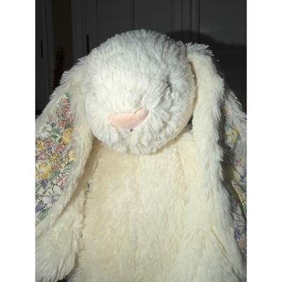 Jellycat RARE RETIRED Blossom Callie Bunny Medium Floral Plush
