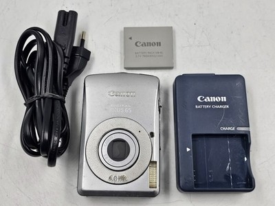 Canon IXUS 65 6.0 MP Digital Camera Silver - Working