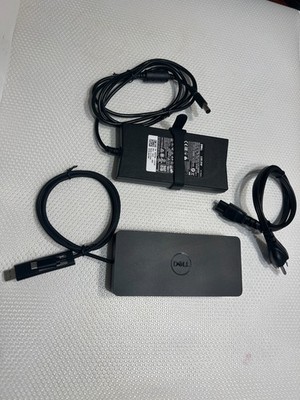 Dell D6000 Universal Dock USB-C USB 3.0 Triple Display 4K w/ Genuine 130W AC