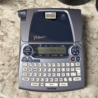 Brother P-Touch PT-1880 Label Maker Printer Tested Works TZ Tape