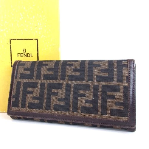 FENDI Zucca Wallet, Canvas used