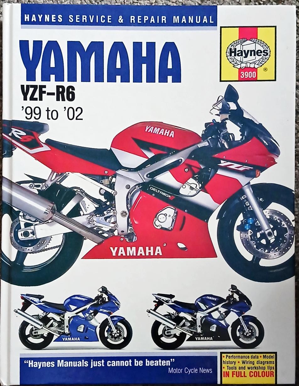 Phil Mather Yamaha YZF-R6 '99 to '02 Haynes Service and Repair Manual Book 3900