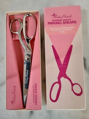 Vintage Belding Corticelli 9  No. S5409 Pinking Shears Made In Brazil