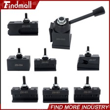 Findmall 8Pcs OXA 250-000 WedgeType Tool Post Mini Lathe Up to 8"