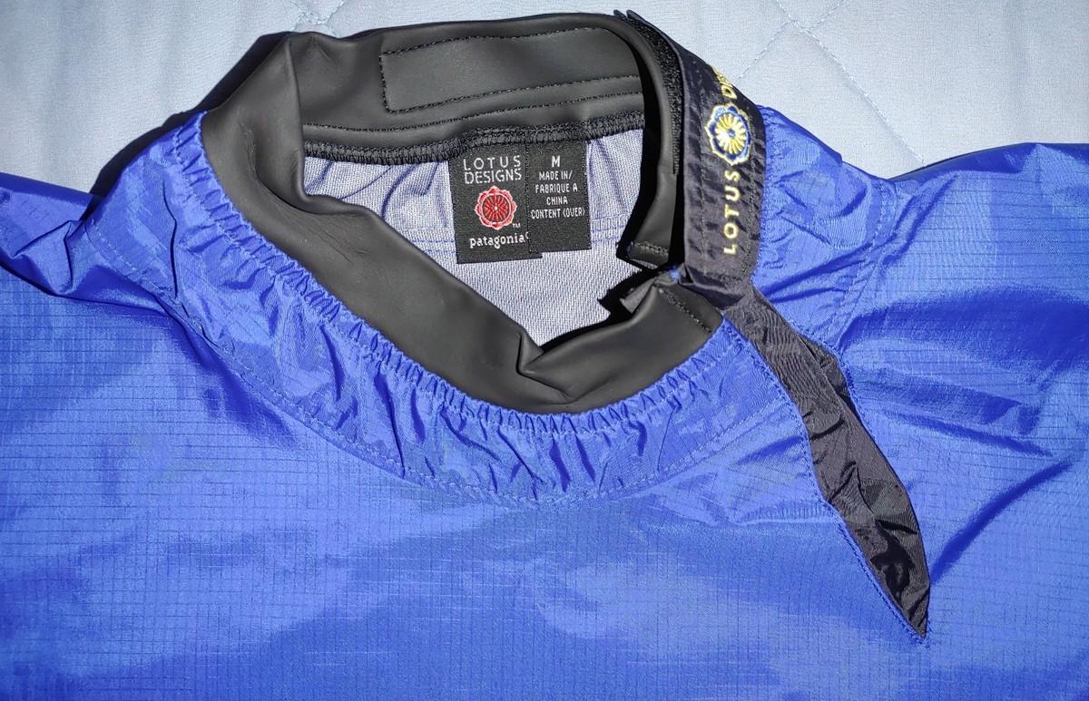 Patagonia Lotus Designs Pullover Jacket Mens Medium Paddling Kayak 