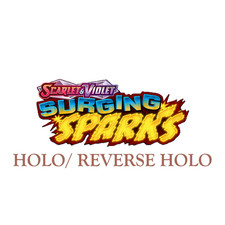 Pok mon TCG Surging Sparks set HOLO/ REVERSE HOLO Pick your cards