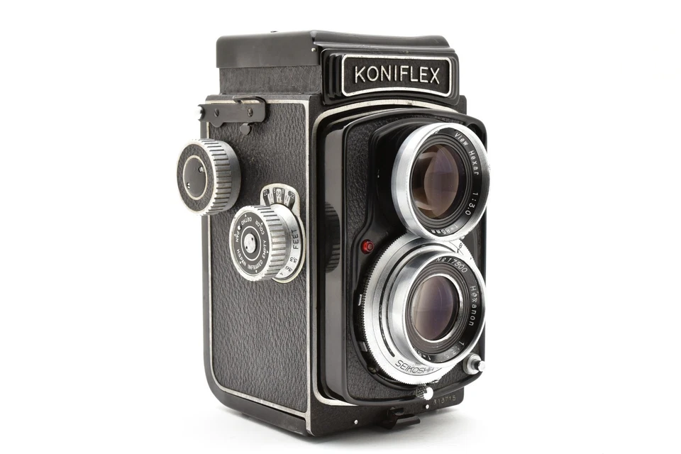 🚀🎁 RARE!《Near MINT in CASE》KONIFLEX 6X6 TLR Camera Hexanon 85mm F3.5 JAPAN✈✈✈✈ - Image 4 of 4