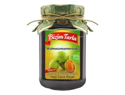 Walnüsse Konfitüre 400 gr. - Eingelegte Walnüsse ganz -Bizim Tarla