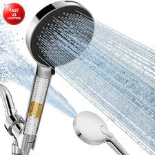 NSF Certified Filtered Shower Head with Handheld for Hard Water to Remove Chlori