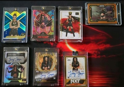 WWE Jacy Jayne Lot - Autos /50, Tie-Dye Etc.