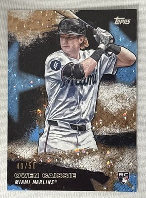 2026 Topps Series 2 - Stars of Mlb - 40/50 - Gold Foil - Owen Caissie #SMLB-36