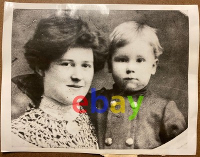 VINTAGE 1934 John Dillinger AGE 3 Unpublished Gangster PHOTO Indiana Prison OHIO