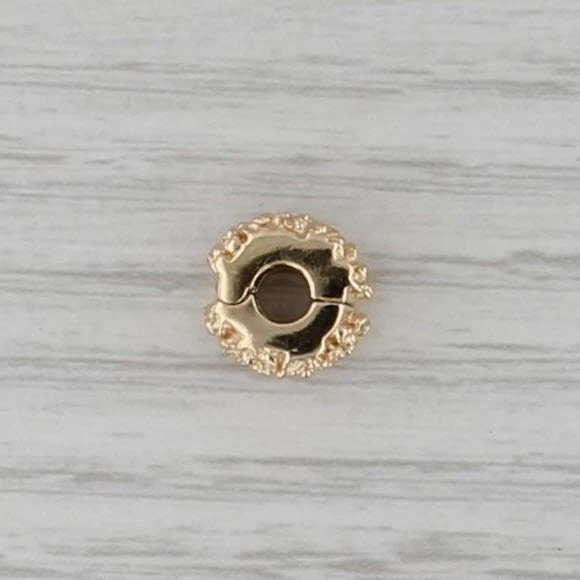 PANDORA Goldener Blume Gänseblümchen Clip Perle Anhänger 14k Gold 750507 Retired - Bild 4 von 4