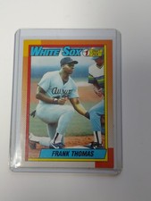 Topps 1990 Frank Thomas White Sox Draft Pick #414 Base Set Baseball Card