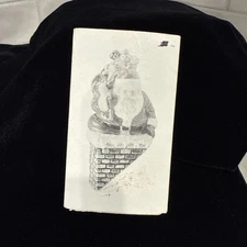 Department 56 Original Snow Village Down The Chimney He Goes Accessory 51586