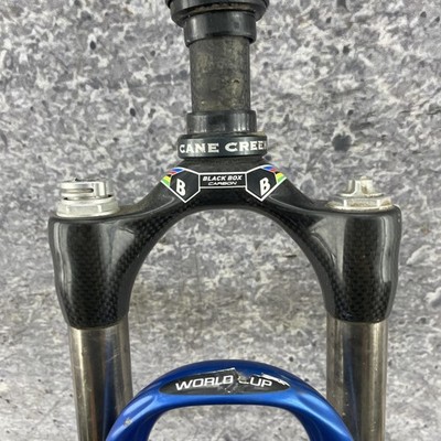 Vintage RockShox SID World Cup Fork 26 in BlackBox Carbon 1 1/8