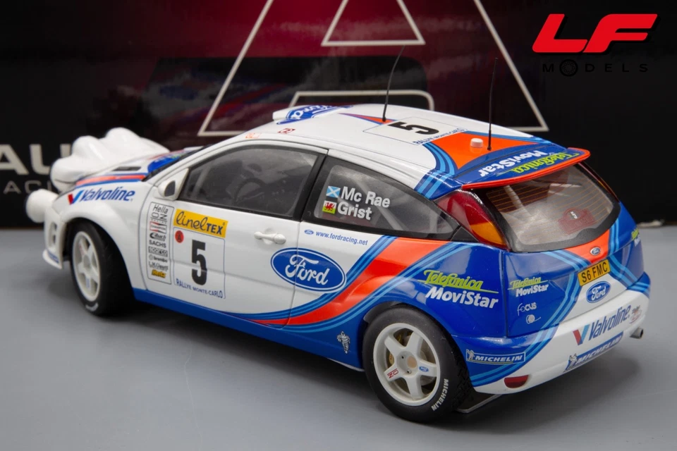 1:18 Ford Focus WRC Rallye Monte-Carlo 2000 Mc Rae - Autoart - Immagine 2 di 4