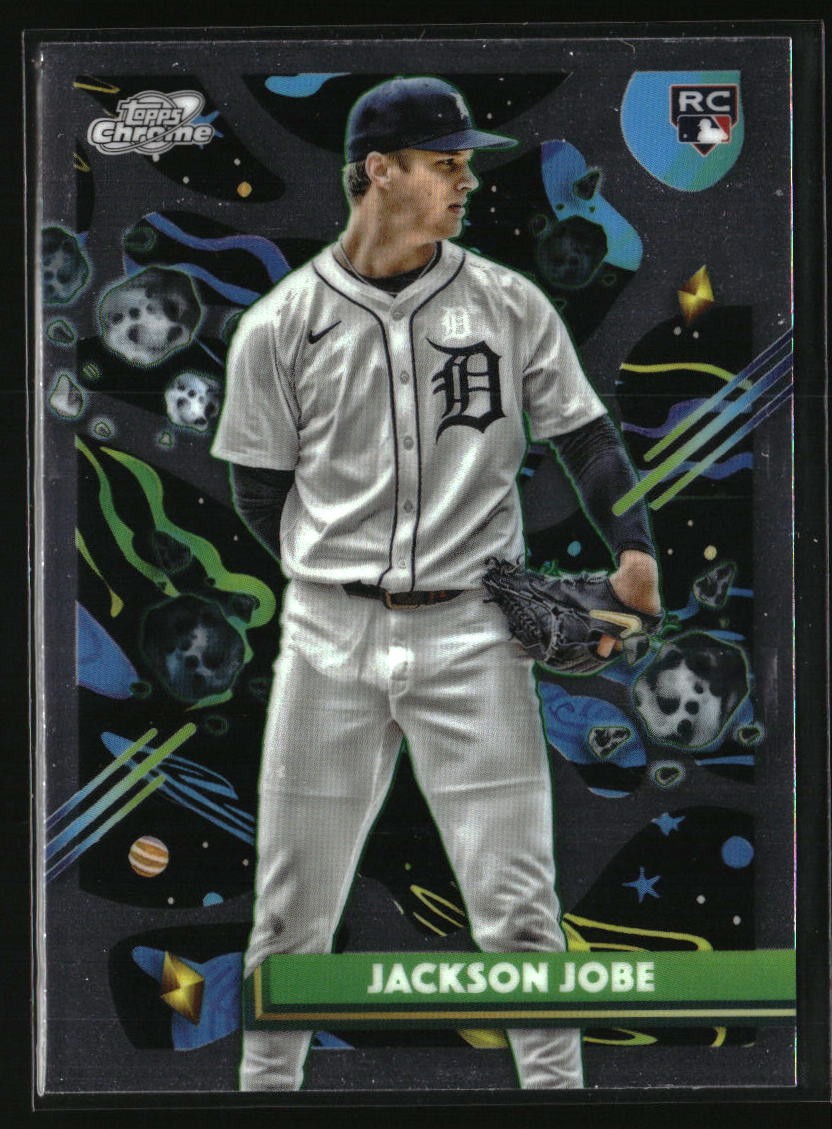 2025 Topps Chrome Cosmic Jackson Jobe Rookie #142 RC Detroit Tigers