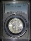 1934 P Walking Liberty Silver Half Dollar PCGS MS65 Lustrous Gem BU