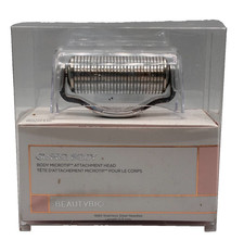 Beautybio Glopro Body Microtip Attachment Head  Silver  BNIB