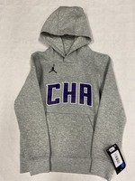 Sweat Jordan Nba Charlotte Hornets Kinder Grau S 8 Jahre Offiziell Nike Jumpman