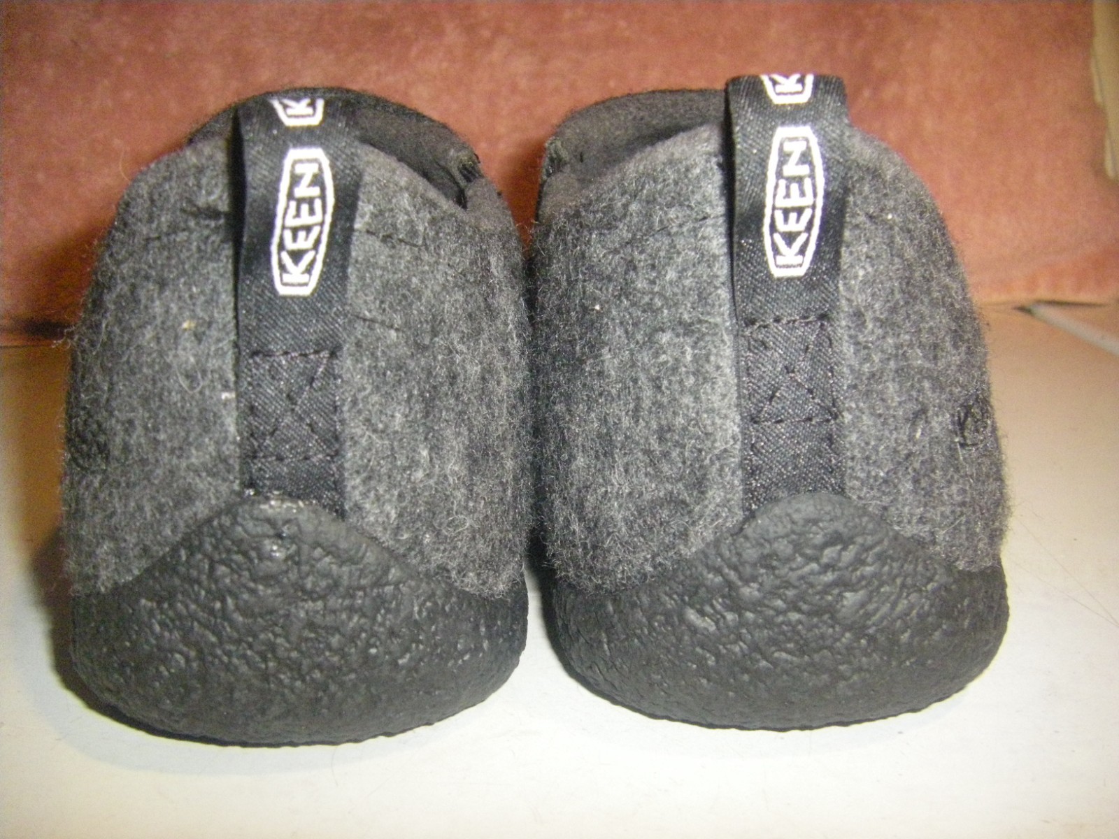 KEEN Mosey Scarpe Uomo 10.5 Lana Derby Grigio Sneaker Comode Moc