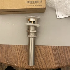 Allwin Housewares Bathroom Faucet Pop Up Sink Drain with overflow 