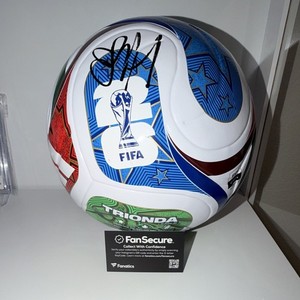 Erling Haaland Fanatics Authentic Signed auto FIFA 2026 Trionda COA