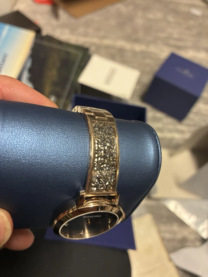 Genuine Swarovski Cosmic Rock Watch Black 5466205 - Image 3 of 4