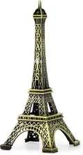 Eiffel Tower Statue Decor Mini Metal Eiffel Tower Model Figurine for Souvenirs,