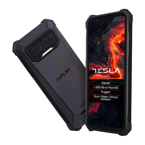 Tesla EXPLR9 Rugged Android Phone 256GB 6.78" 8300mAh Waterproof 64MP Power bank